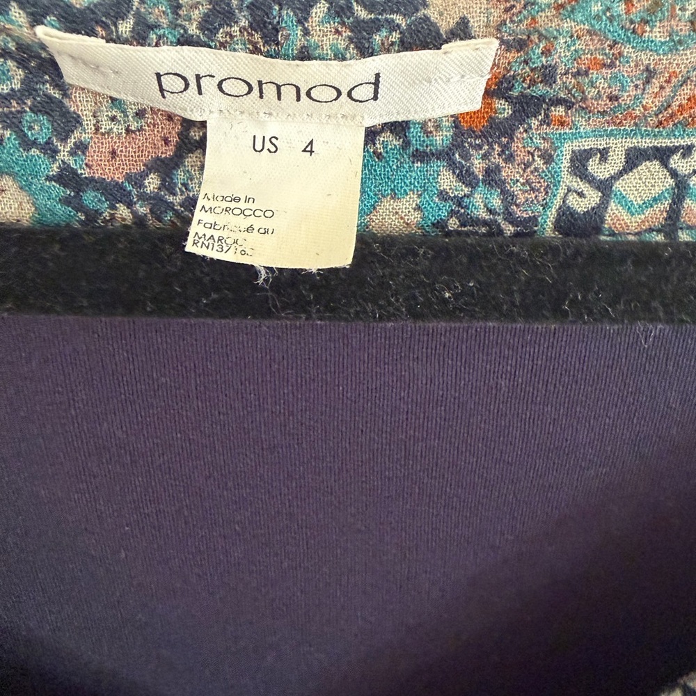 Promod shift with beautiful pattern - Picture 5 of 5